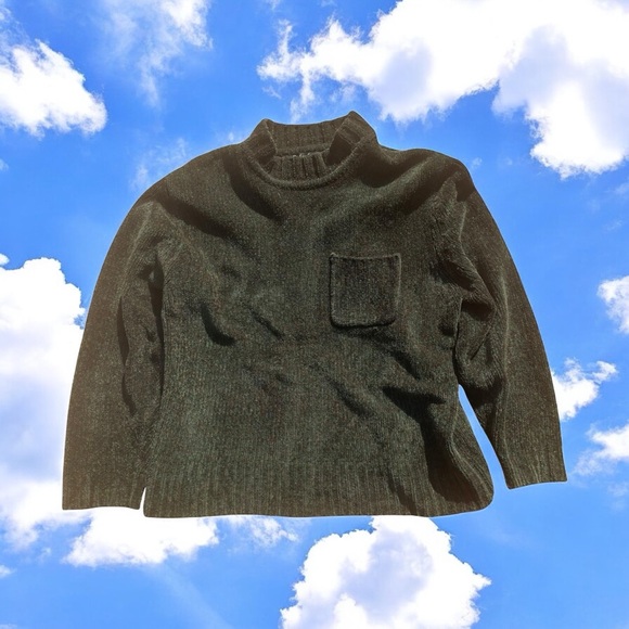 Rafaella Forest Green Turtleneck Sweater - Picture 1 of 3